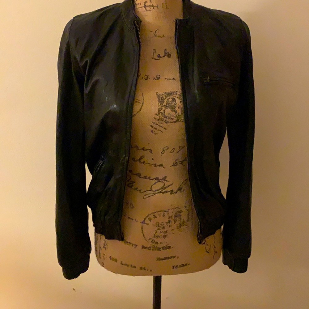 joie leather jacket